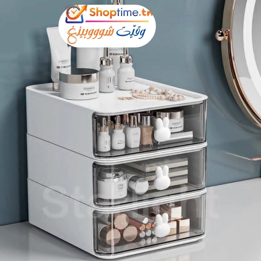 Organisateur de Maquillage et Rangement Multi-Tiroirs