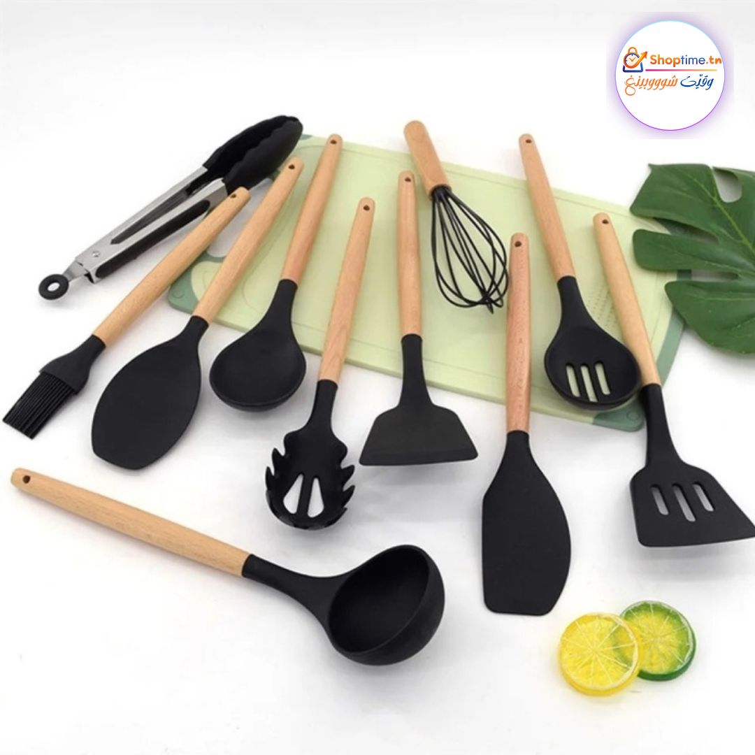Set d’ustensiles de cuisine 12 pièces