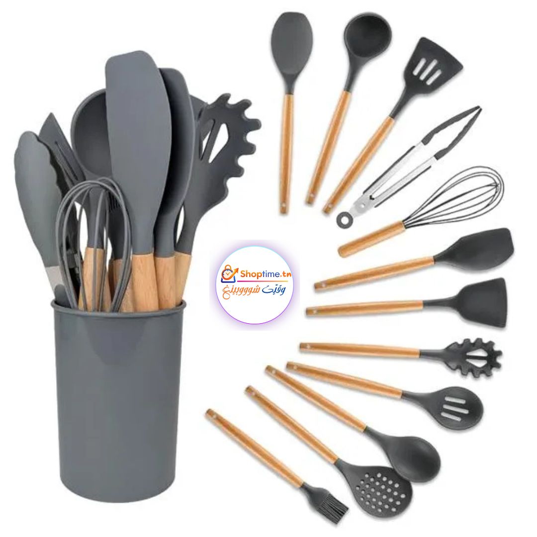 Set d’ustensiles de cuisine 12 pièces