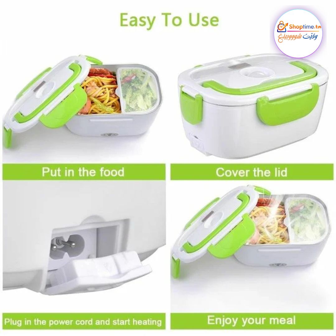 Lunch Box Électrique Chauffante