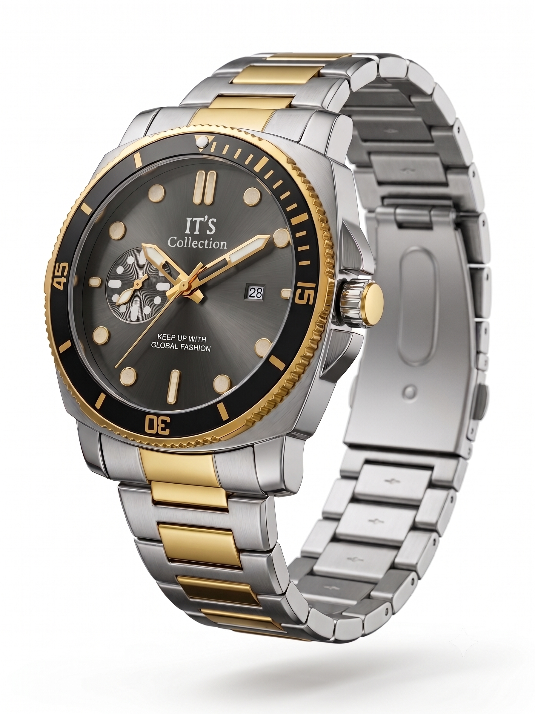 Montre Homme Élégante en Acier Inoxydable