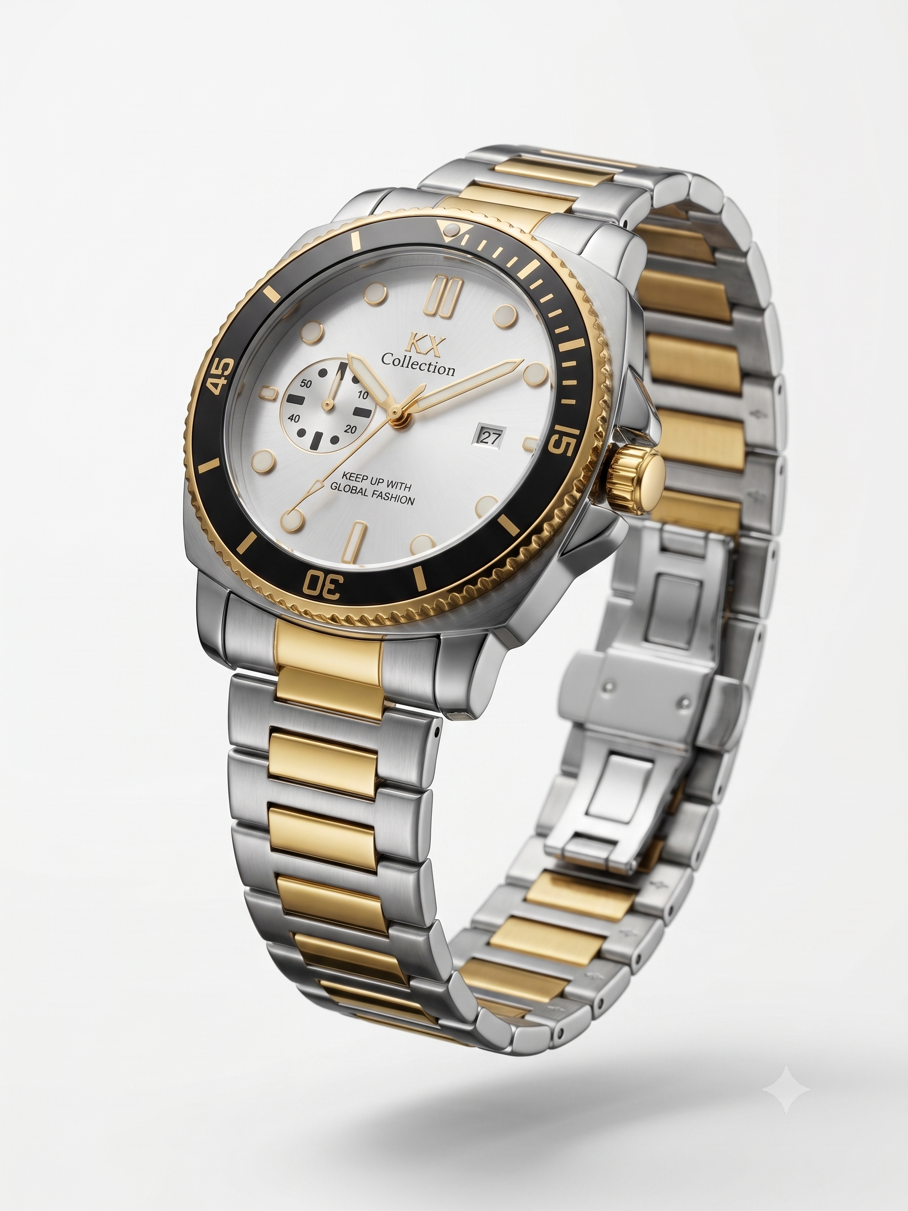 Montre Homme Élégante en Acier Inoxydable