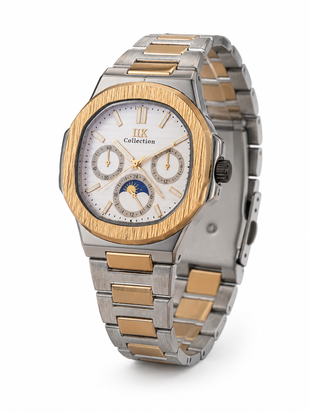 Montre Homme Élégante en Acier Inoxydable